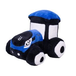 Kids Globe Farming Land Rover kov s přívěsem pro koně 26cm zpětný chod v krabičce