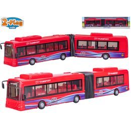 2-Play Traffic autobus 39cm volný chod v krabičce