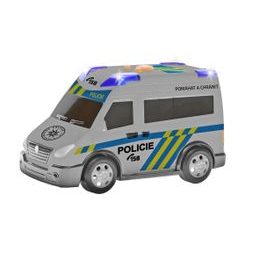 2-Play Traffic Ambulance CZ 8cm kov volný chod na kartě