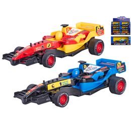 Formule 12cm kov zpětný chod 3barvy v krabičce 12ks v DBX