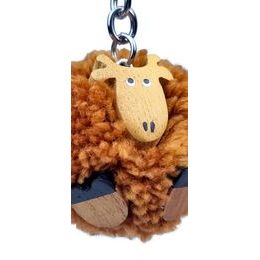2Kids Toys Dřevěná klíčenka pompon Opice