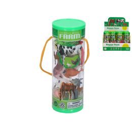 Zvířátka farma 3,5-6cm v tubě 12ks v DBX