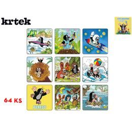 Krtek pexeso letní radovánky 64ks v krabičce