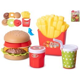 Fastfood hrací set 11ks na kartě