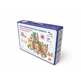 2Kids Toys Dřevěná magnetka velká pompon Žirafa