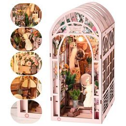 2Kids Toys 3D dřevěná skládačka miniatura domečku Kouzelná komnata