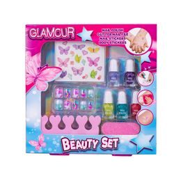 Glamour penál na zip 6druhů 24ks v DBX