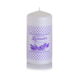 Bartek Svíčka Sklo 130g Lavender Cake