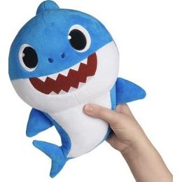 Baby Shark plyšový na baterie se zvukem- modrý