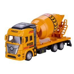 Kovové stavební auto na zpětný chod 19 cm