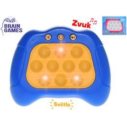Brain Games společenská hra test paměti 12cm na baterie se světlem a zvukem 2barvy v krabičce