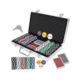 Poker set v kufříku - 300 žetonů