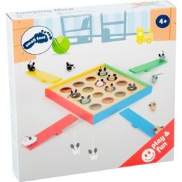 small foot Dřevěný traktor zelený