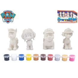 Paw Patrol - malování na figurku 4ks v krabičce