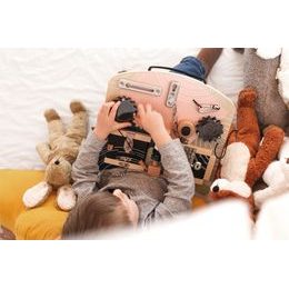 small foot Motorická deska se spojovacími a vázacími prvky