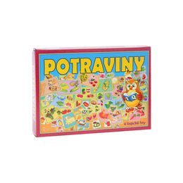 Společenská hra logická Potraviny v krabičce