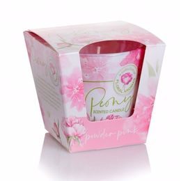 Bartek Svíčka sklo 115g Peony