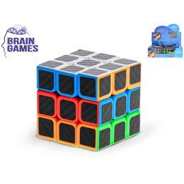 Brain Games hlavolam kostka 5,5x5,5cm v síťce 12ks v DBX