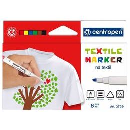 Popisovač CENTROPEN 2739/6 sada na textil
