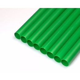 Plastová brčka znovupoužitelná Jumbo 250x8mm 150ks Zelená