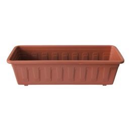 Samozavlažovací truhlík Garden flor 50 cm terakota