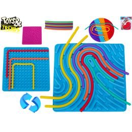 Toys&Trends Fingerprint Maze bludiště 12,5cm 3druhy 4barvy v sáčku