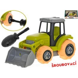 Traktor 14cm šroubovací volný chod v krabičce