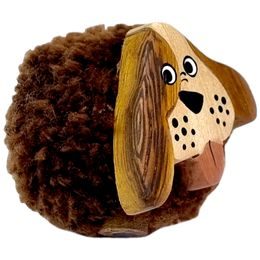 2Kids Toys Dřevěná magnetka velká Opice hnědá