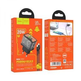 Dazzling duální PD20W adaptér USB-C/A s kabelem USB-C