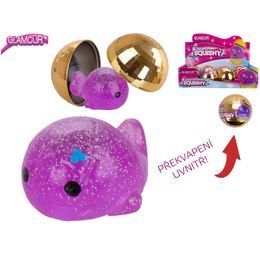 Glamour koule třpytivá překvapení 6,5cm se strečovou rybkou 12ks v DBX