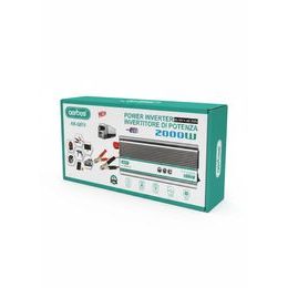 Auto měnič napětí z baterie 12 V na zásuvku 230 V, 2000 W + USB