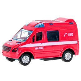 2-Play Traffic Ambulance CZ 8cm kov volný chod na kartě