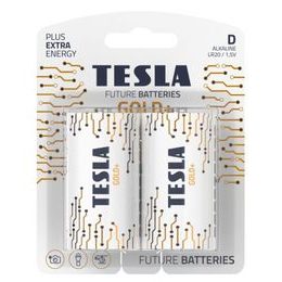 TESLA BATTERIES D GOLD+ ( LR20 / BLISTER FOIL 2 PCS )