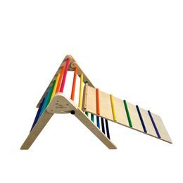 2Kids Toys Piklerové trojúhelník s deskou duhový