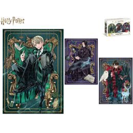 Harry Potter puzzle 3v1 32x23cm 150, 250 a 350dílků v krabičce