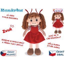 Bigjigs Toys Plyšové chrastítko Slon