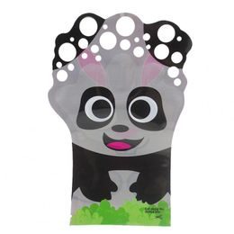 Bubbles zábavná rukavice s bublifukem - panda
