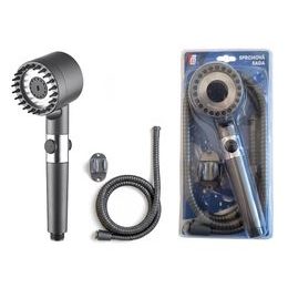 Sprchová hadice 1,5M + růžice 7.5x24.5cm Sprizzare Lido