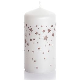 Bartek Svíčka slupek 50x100mm Winter Stars
