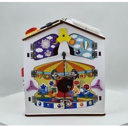 2Kids Toys Activity board Domeček bílý