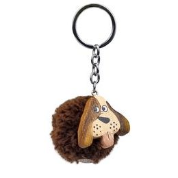 2Kids Toys Dřevěná klíčenka pompon Opice