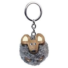 2Kids Toys Dřevěná klíčenka pompon Myš