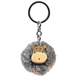 2Kids Toys Dřevěná klíčenka pompon Hroch