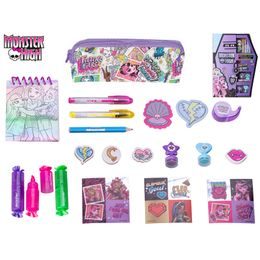 Monster High pouzdro s psacími potřebami a nálepkami v krabičce