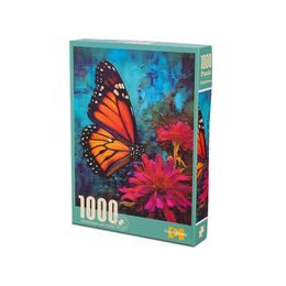 Puzzle motýl 70x50cm 1000dílků v krabičce