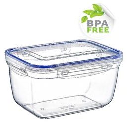 DUNYA Obdélníková dóza s klipem 5000 ml