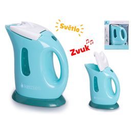 Rychlovarná konvice 16cm na baterie se světlem a zvukem v krabičce