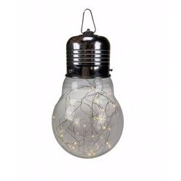 Žárovka s LED 25x15cm závěsná na 3xAAA bat. s časovačem