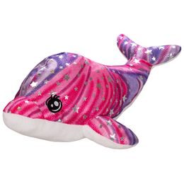 Delfín plyšový 30cm třpytivý 0m+