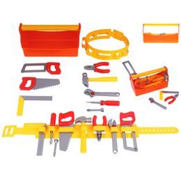 Sada nářadí 8ks s opaskem 78cm a přepravkou 30x14cm v síťce